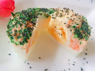 11、时蔬鸡蛋糕,成品