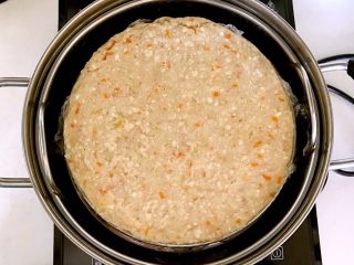 20、什锦肉末豆腐蒸糕,什锦肉末豆腐糕蒸好了,取出来