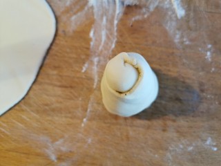 18、酱香饼家常做法,立起来压扁