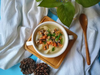 11、#宝宝辅食#补锌青口馄饨,出锅喽，特别香哦