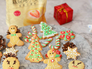 4、圣诞糖霜饼干,圣诞糖霜饼干