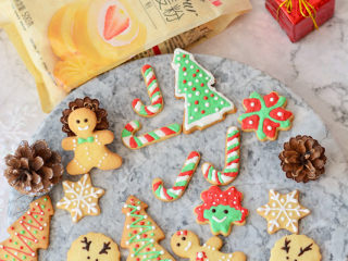 8、圣诞糖霜饼干,圣诞糖霜饼干