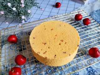 18、红枣玉米面蒸蛋糕????,成品图！