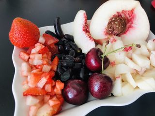 9、百味糯米糍,切成你喜欢的样子，随便切，哈哈哈。