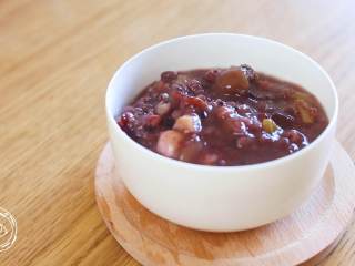 9、12m+腊八粥（宝宝辅食）,煮好盛出~