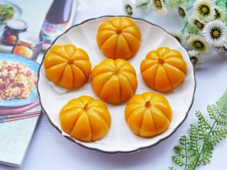 16、南瓜糯米球,味道太赞了。