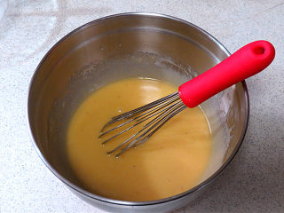 8、小嶋老师的经典费南雪蛋糕,完成的面糊状态