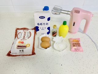 1、蜂蜜松饼????,准备材料