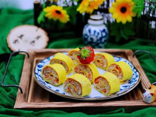 26、鳕鱼蛋卷（宝宝辅食）,成品一