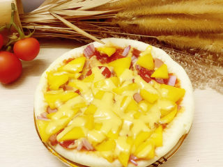 24、芒果披萨,美味的芒果披萨就做好啦