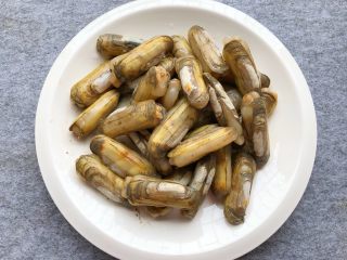 1、香辣老蛏,老蛏550g