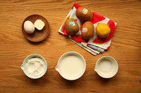 1、奇异果佐软可丽饼,材料们。