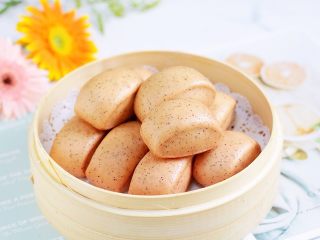 14、火龙果馒头,成品图。