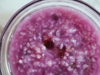 13、宝宝辅食之紫薯粥,完成，我家宝宝每次都会吃一碗