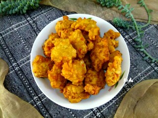 12、白萝卜胡萝卜素丸子,盛盘