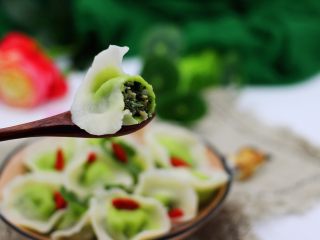 27、翡翠南极磷虾荠菜馄饨【宝宝辅食】,诱惑到你木有