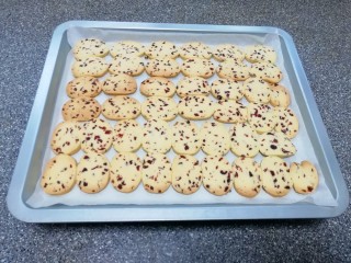 14、蔓越莓饼干,香喷喷的蔓越莓饼干出炉啦！