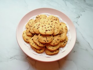 16、蔓越莓饼干,没有添加剂吃起来更放心。