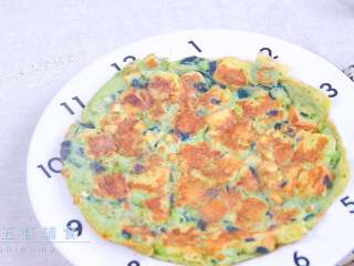 5、彩椒抱蛋面包丁,家人的早餐饼来了。