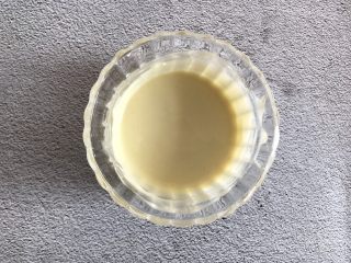 5、香橙溶豆,搅拌均匀，无颗粒