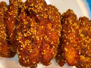 8、奥尔良炸鸡翅,好吃的奥尔良鸡翅制作完成
