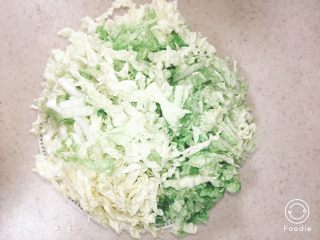 7、产后宜食 打卤面（素）,菜码：白菜切丝过水