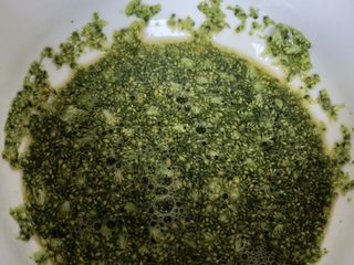 5、辅食计划+西兰花蛋饼,搅拌均匀