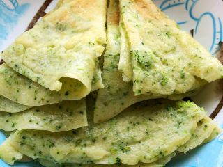 13、辅食计划+西兰花蛋饼,成品1