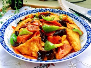 35、红墙绿瓦，墨走游龙➕阿晨家常豆腐,成品