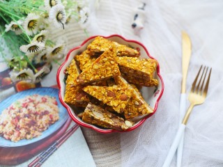 13、冬至美食 南瓜燕麦块,无敌好吃。