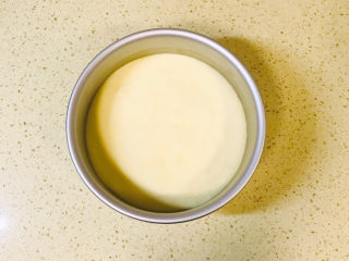 17、半熟芝士蛋糕,倒入模具中，摇晃均匀