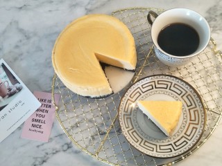 19、纽约芝士蛋糕,切一片，慢慢享用，推荐配上咖啡或者红茶。