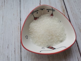 5、紫薯芝麻饼,准备白糖