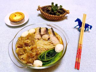 7、鲜活时蔬面,一个人吃饭也要有美好的心情