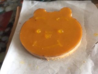 26、小熊维尼芒果慕斯蛋糕,成品^o^