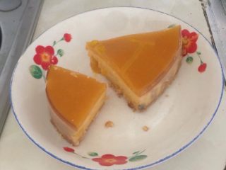 28、小熊维尼芒果慕斯蛋糕,成品^o^