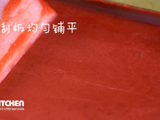 5、自制山楂卷,搅拌成泥