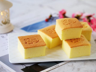 18、日式棉花蛋糕,成品图