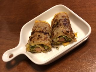 14、手抓饼,美味的手抓饼出锅了