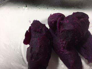 12、紫薯苹果球&山药????球,红薯去皮