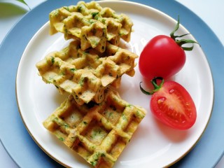 18、华夫鸡蛋饼,近图看看，有木有流口水呢！