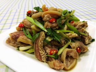 12、香葱拌羊脸,凉拌菜就是下酒菜的首选