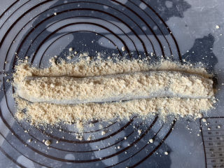 8、经典小吃驴打滚,撒上黄豆粉