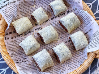 11、经典小吃驴打滚,做了两盘