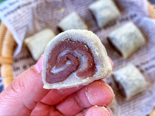 16、经典小吃驴打滚,奶香浓郁