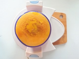 7、南瓜泥,打成泥