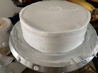 13、爸爸的蛋糕,尽量抹平原谅我的不专业