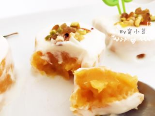 15、红薯酸奶小蛋糕,舔盘节奏