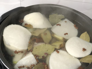 15、清汤牛肉面,倒开水