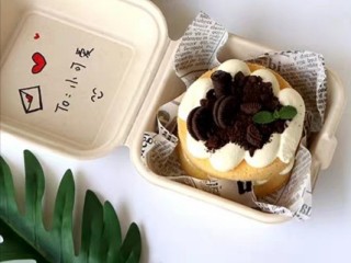 15、网红便当盒子蛋糕,放奥利奥碎＋奥利奥迷你饼干也特别美味